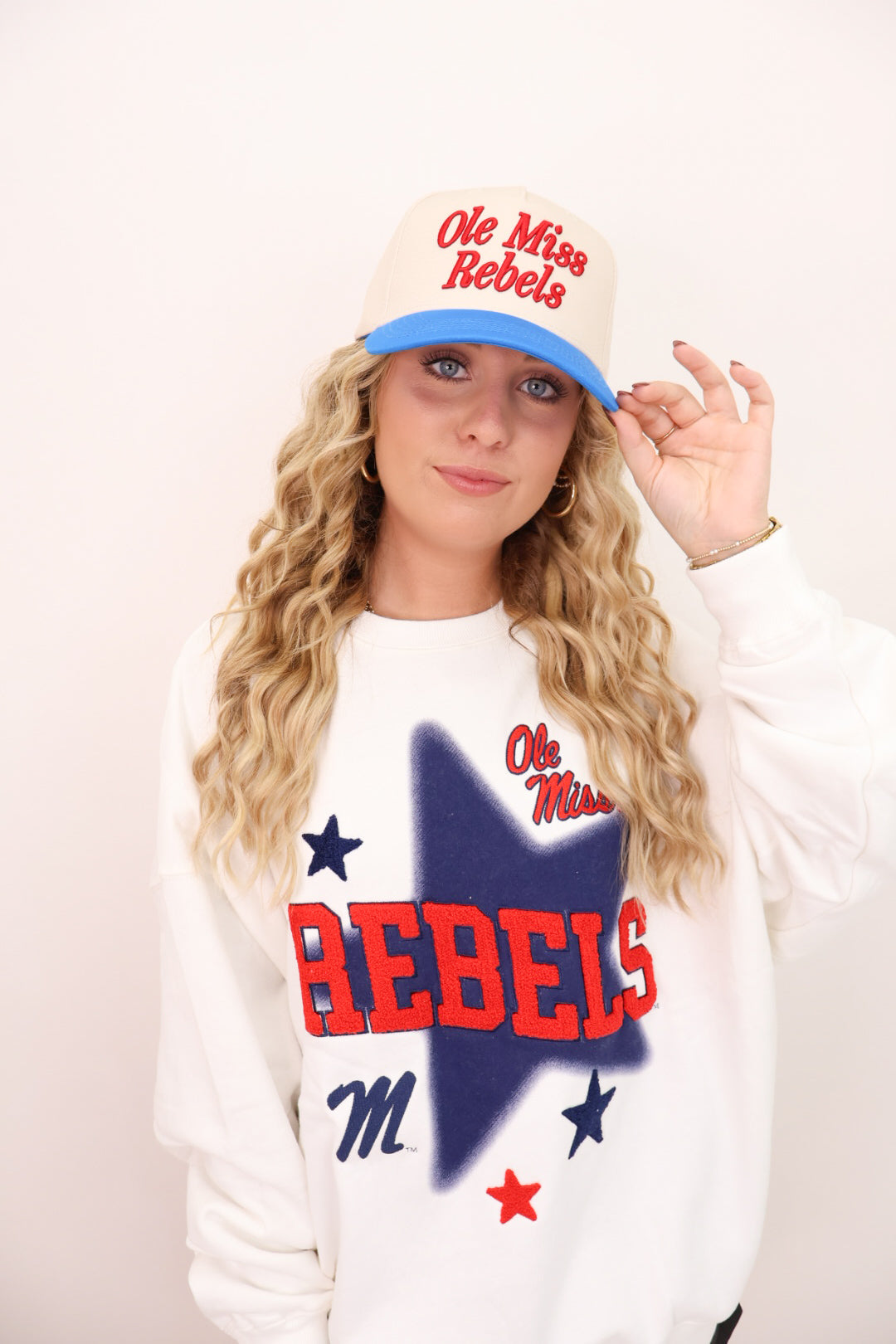 Ole Miss Rebels Star Sweatshirt