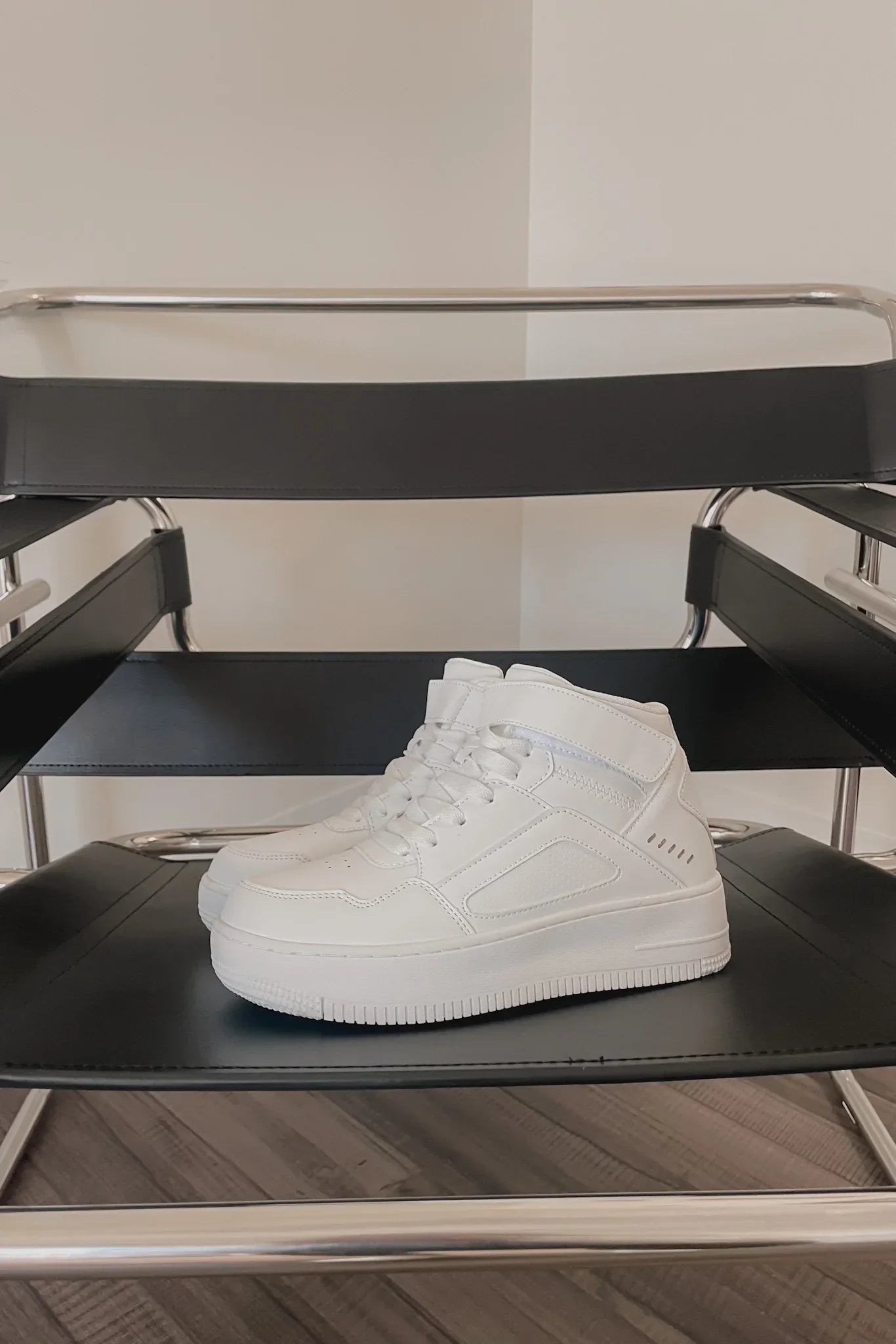 Cora High Top Sneakers in White