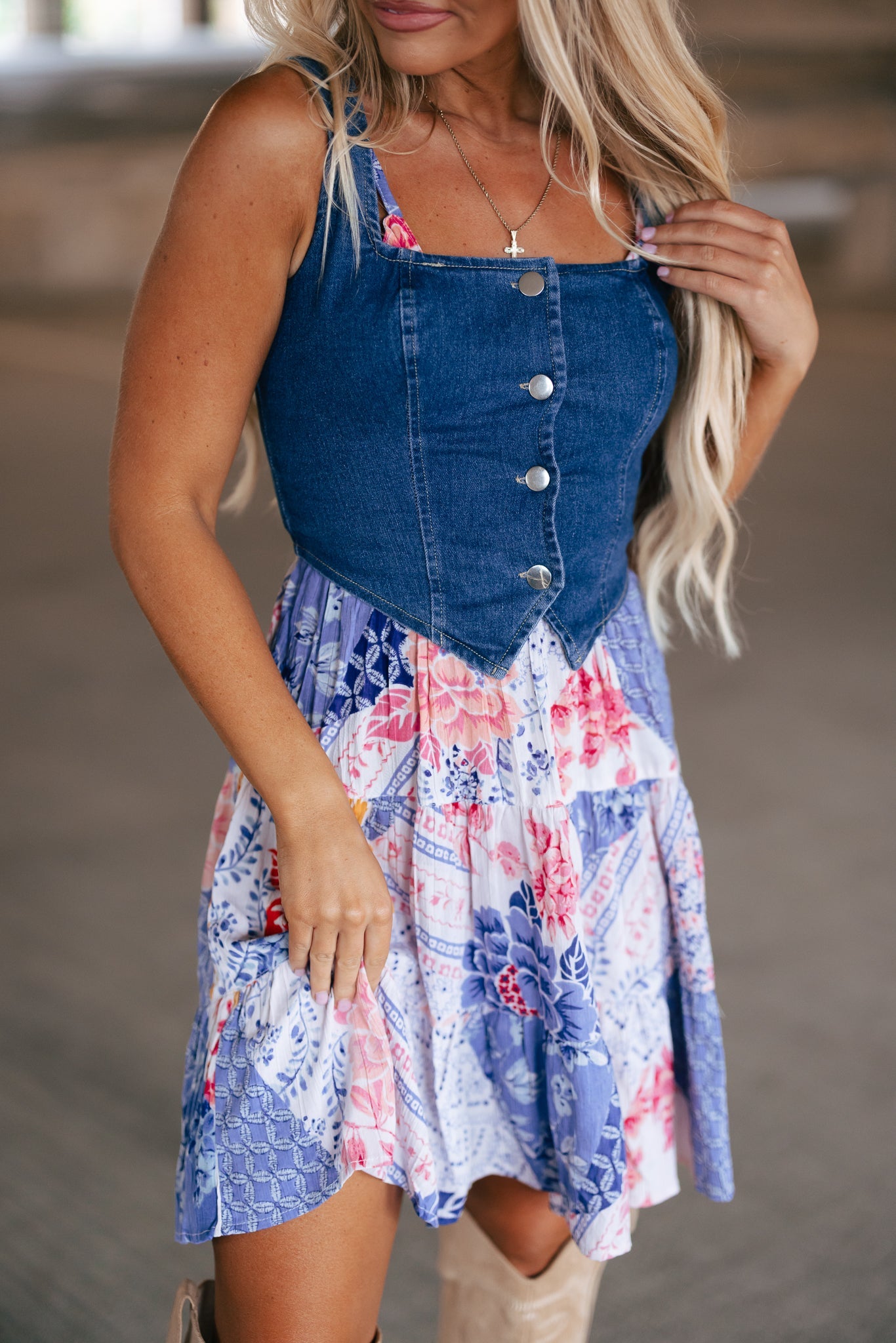 Dreamers Floral Mini Dress