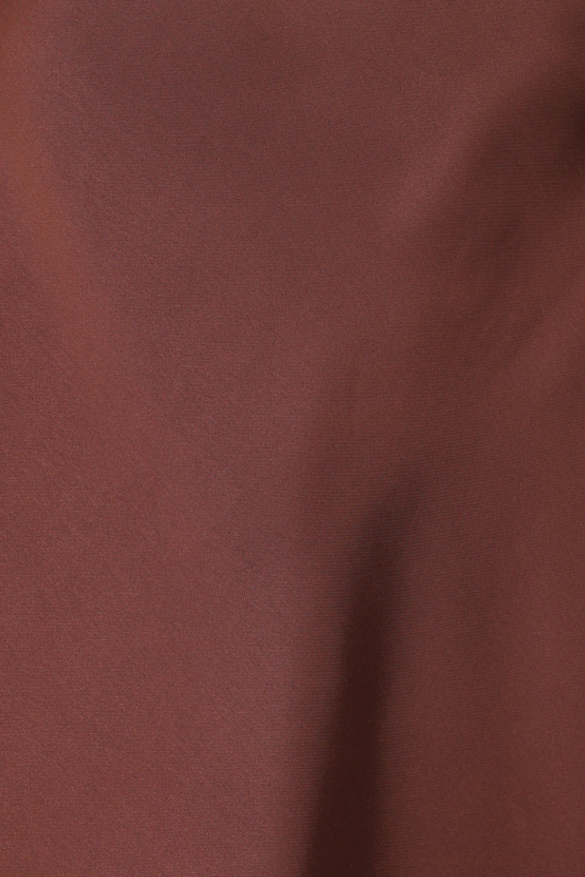 Charmer Asymmetrical Longline Strapless Top - Dark Brown