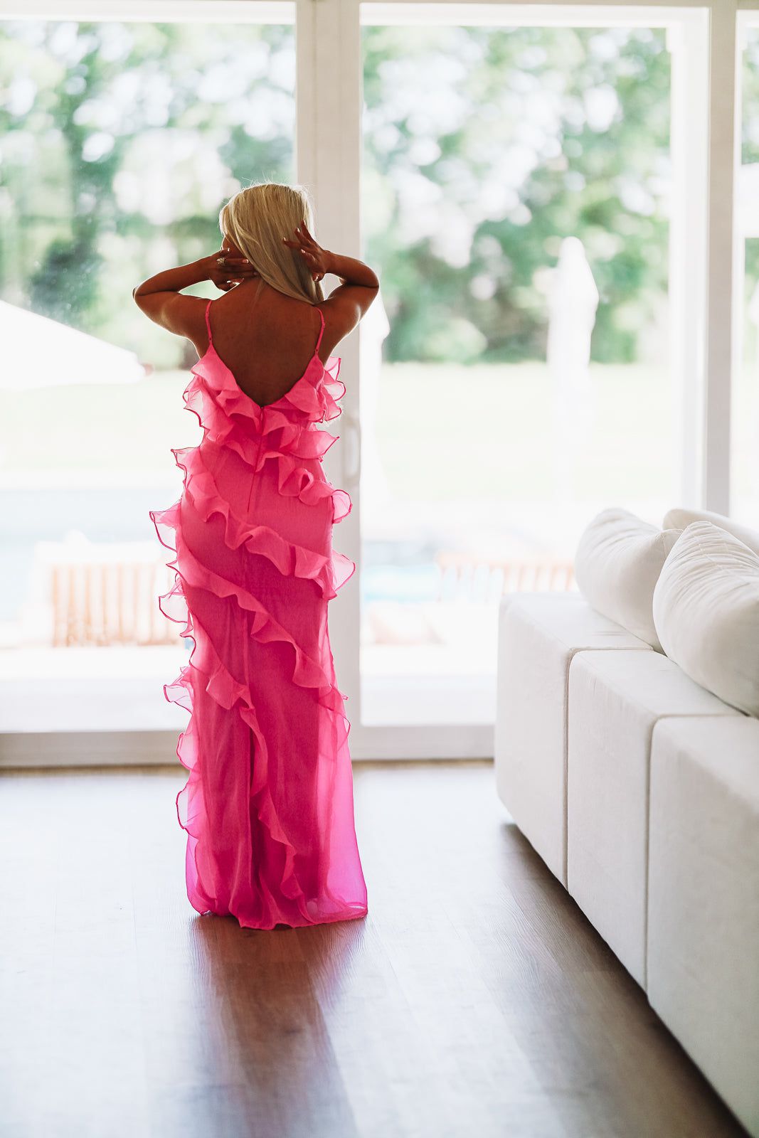 A New Love Maxi Dress - Fuchsia