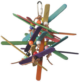 Stickie with Leather Rope