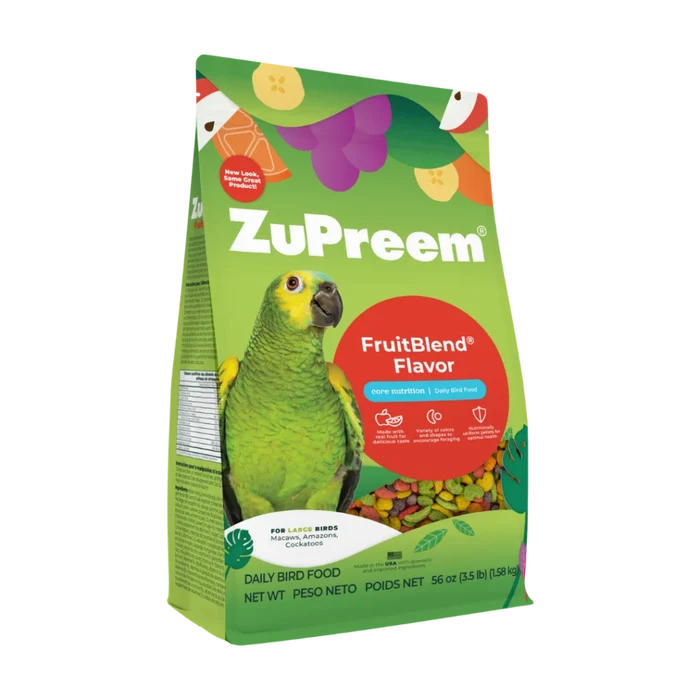 Zupreem Fruit Blend for Large Parrots