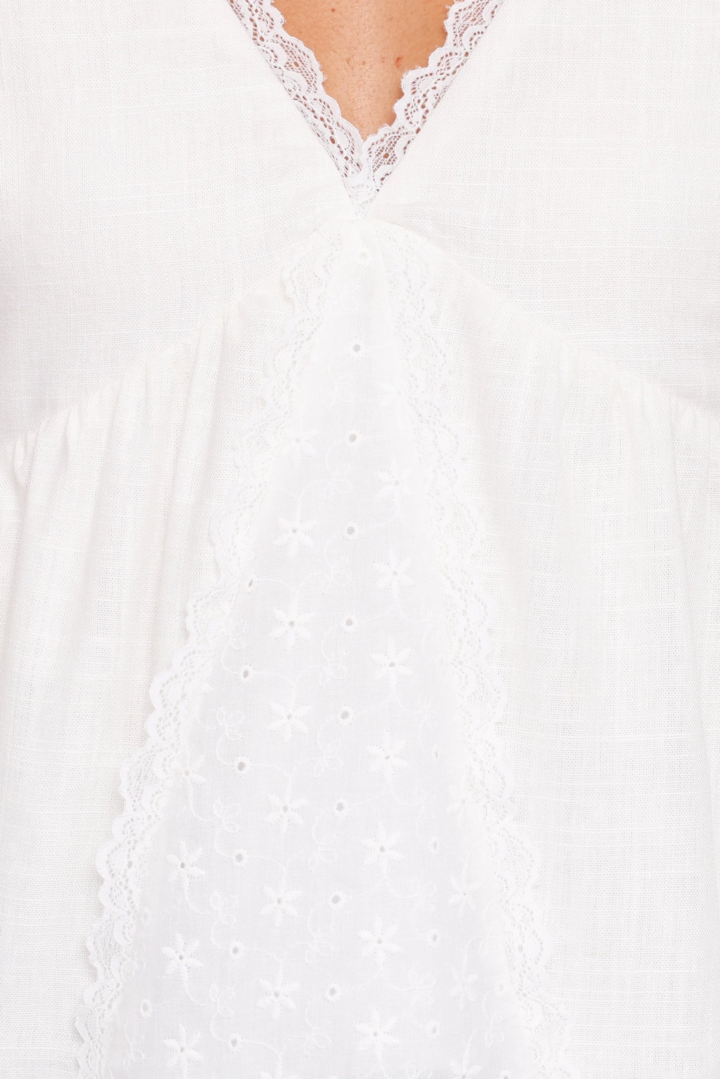 Aminta Top - White