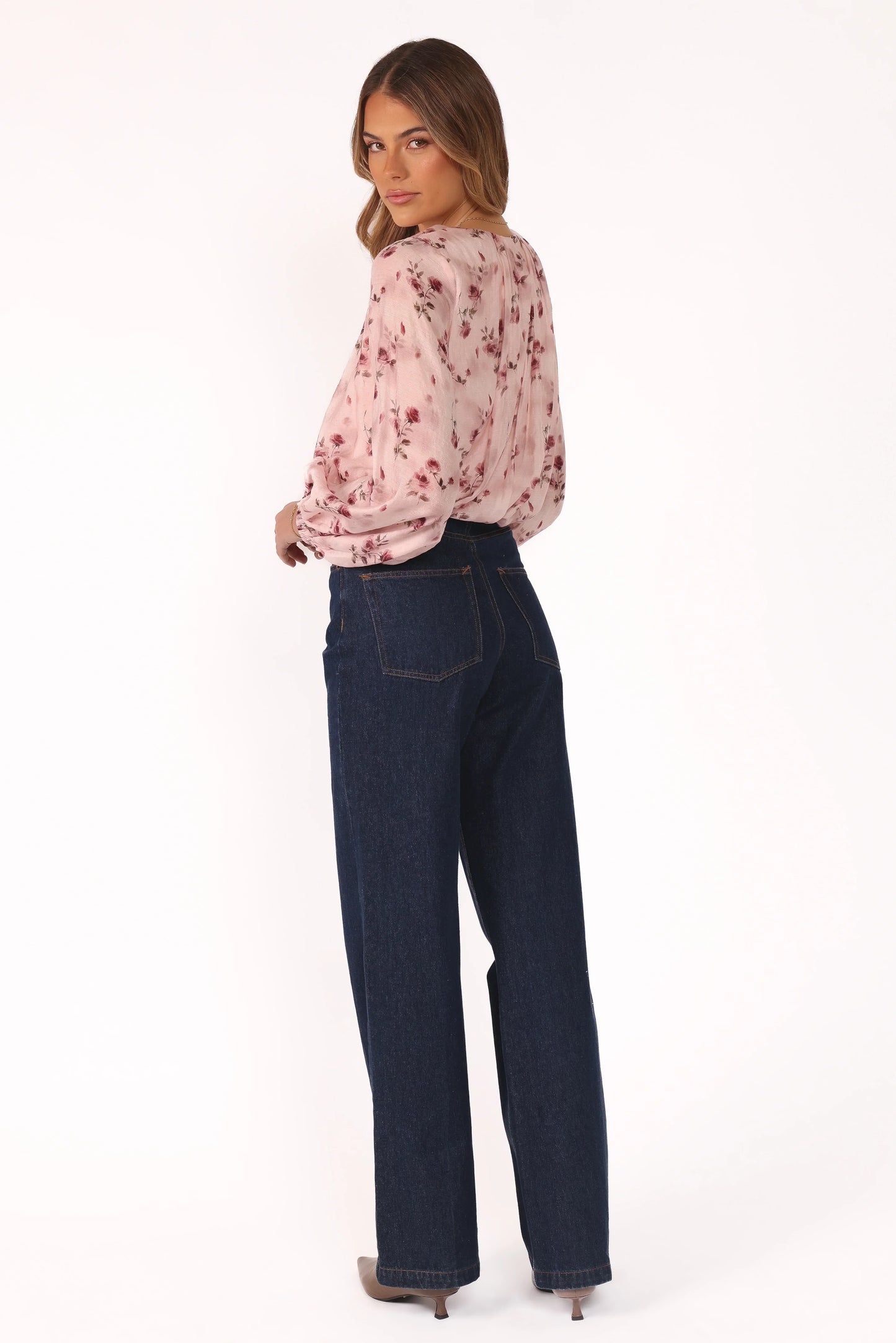 Dallas Long Sleeve Top - Pink Rose