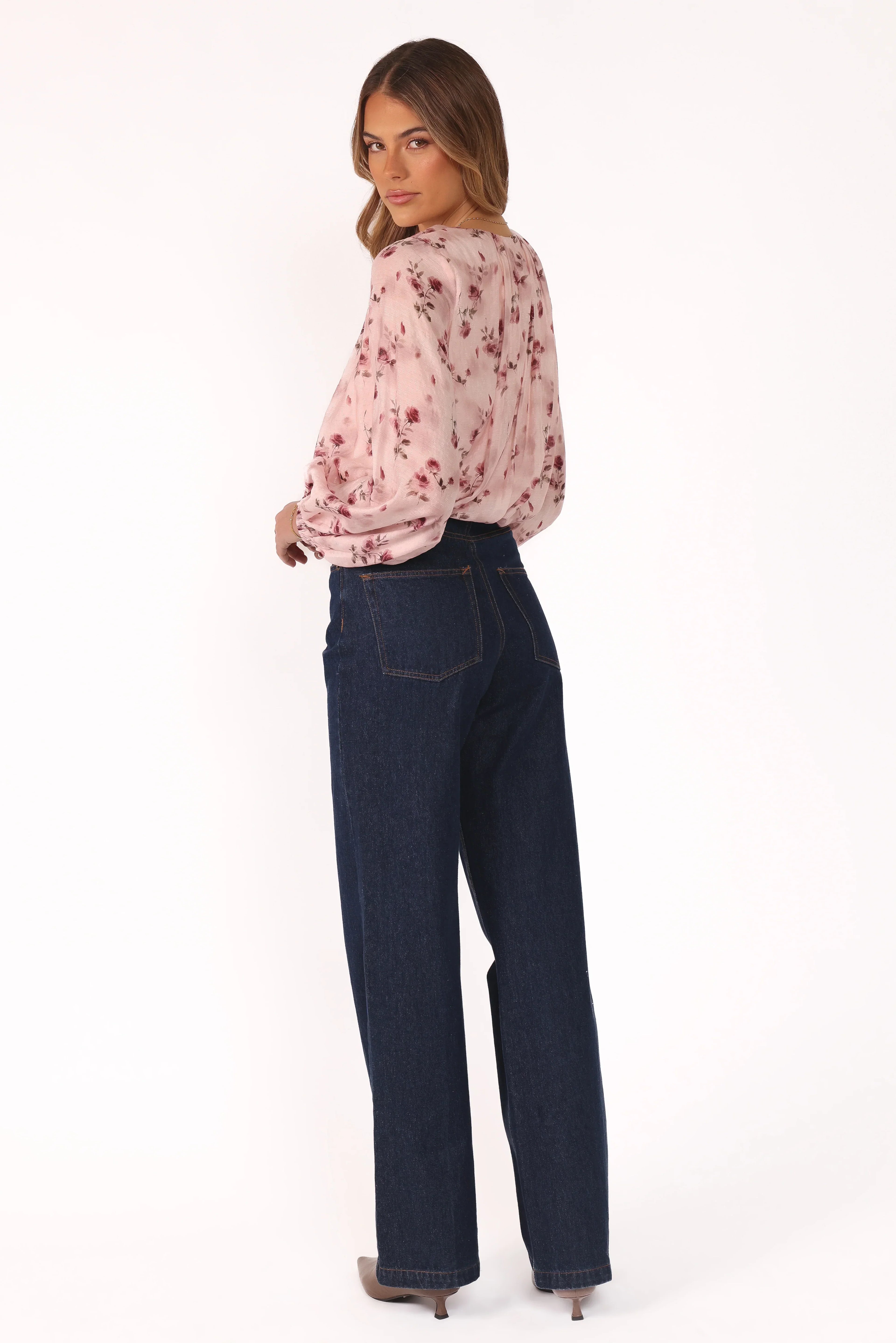 Dallas Long Sleeve Top - Pink Rose