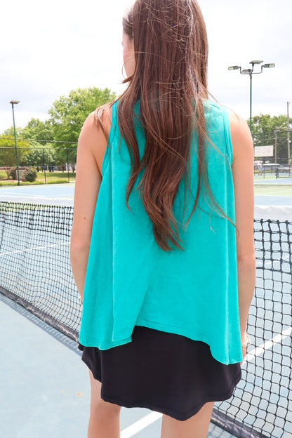Oversized Swing Tank - Seafoam