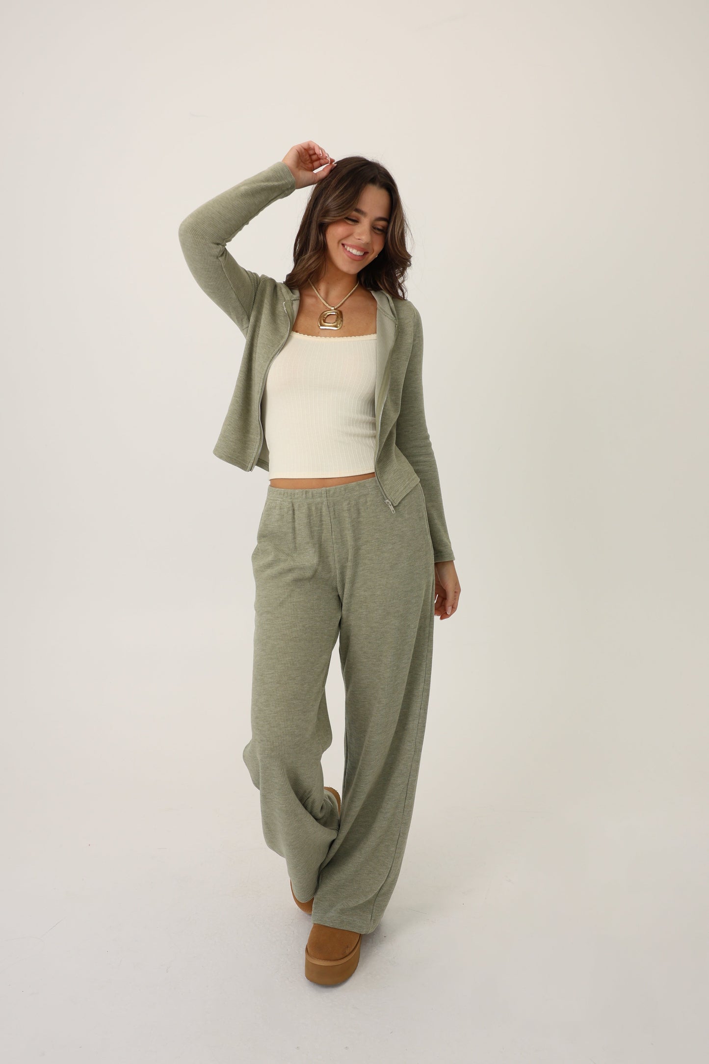 Sunday Morning Pants in Sage