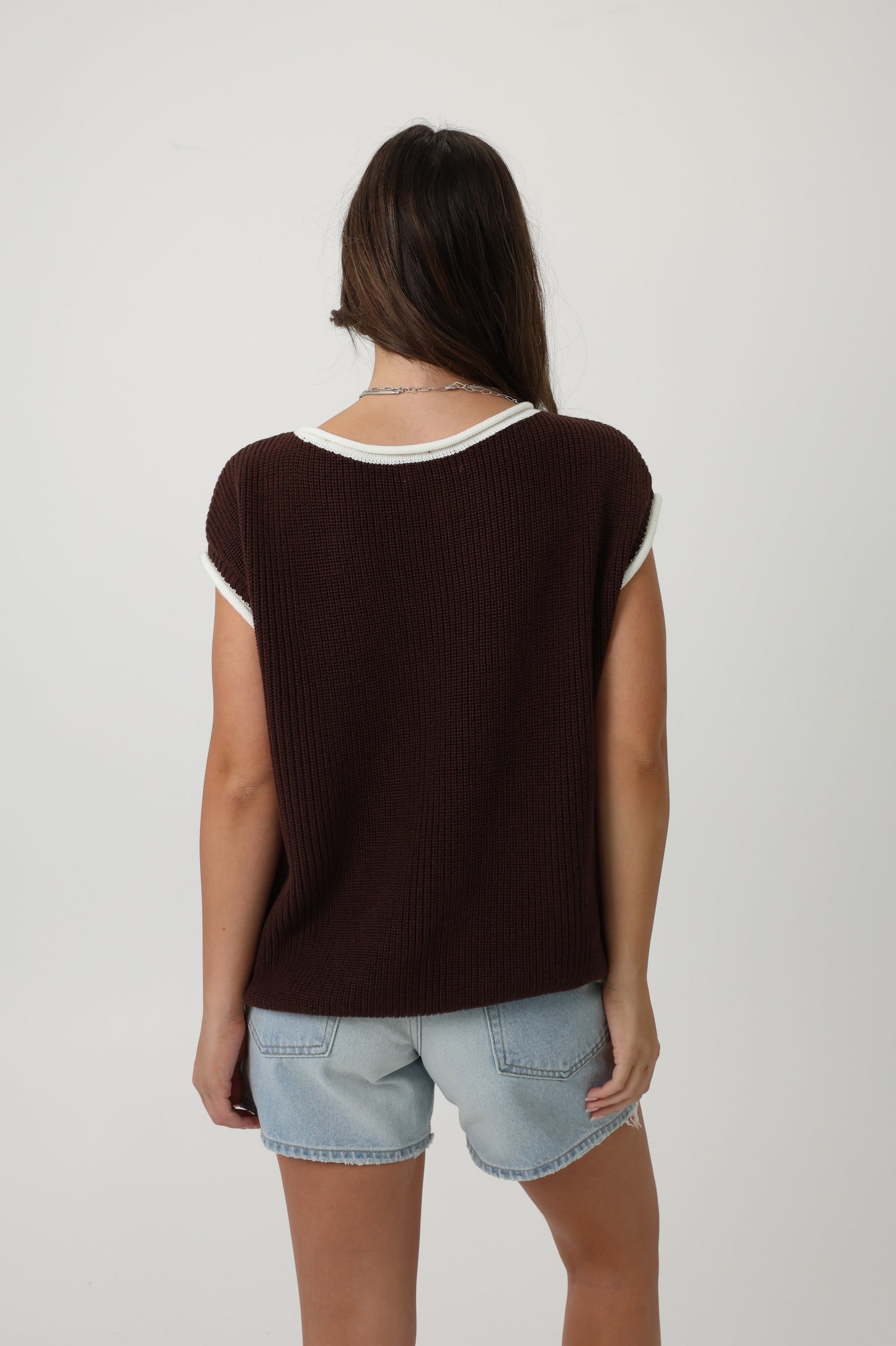 Jessie Top in Brown