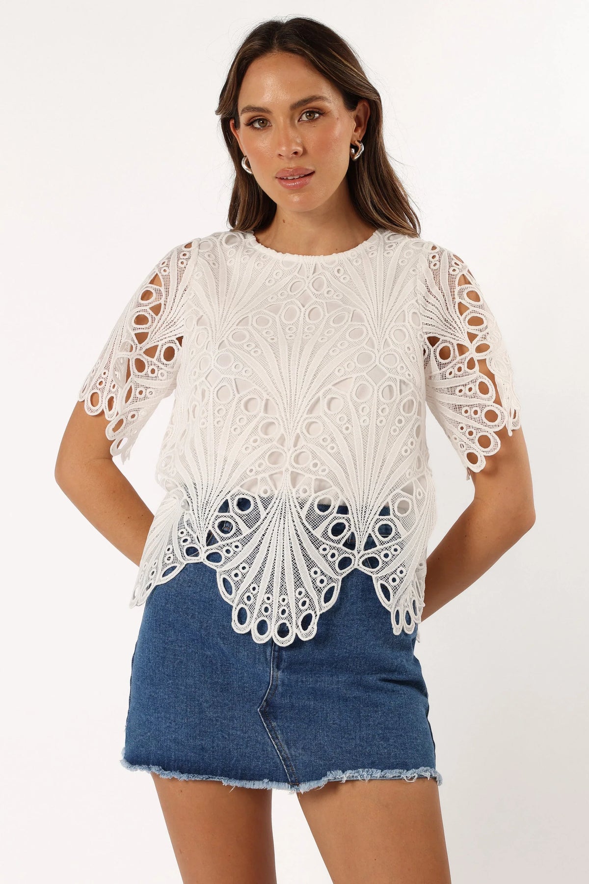 Sabina Top - White