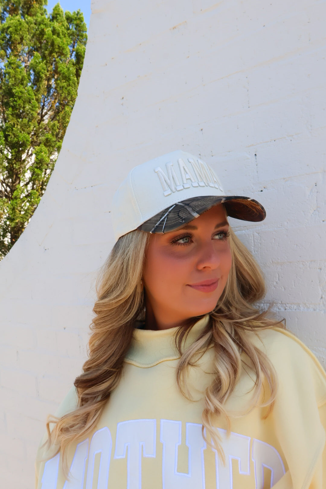 Mama Camo Brim Hat