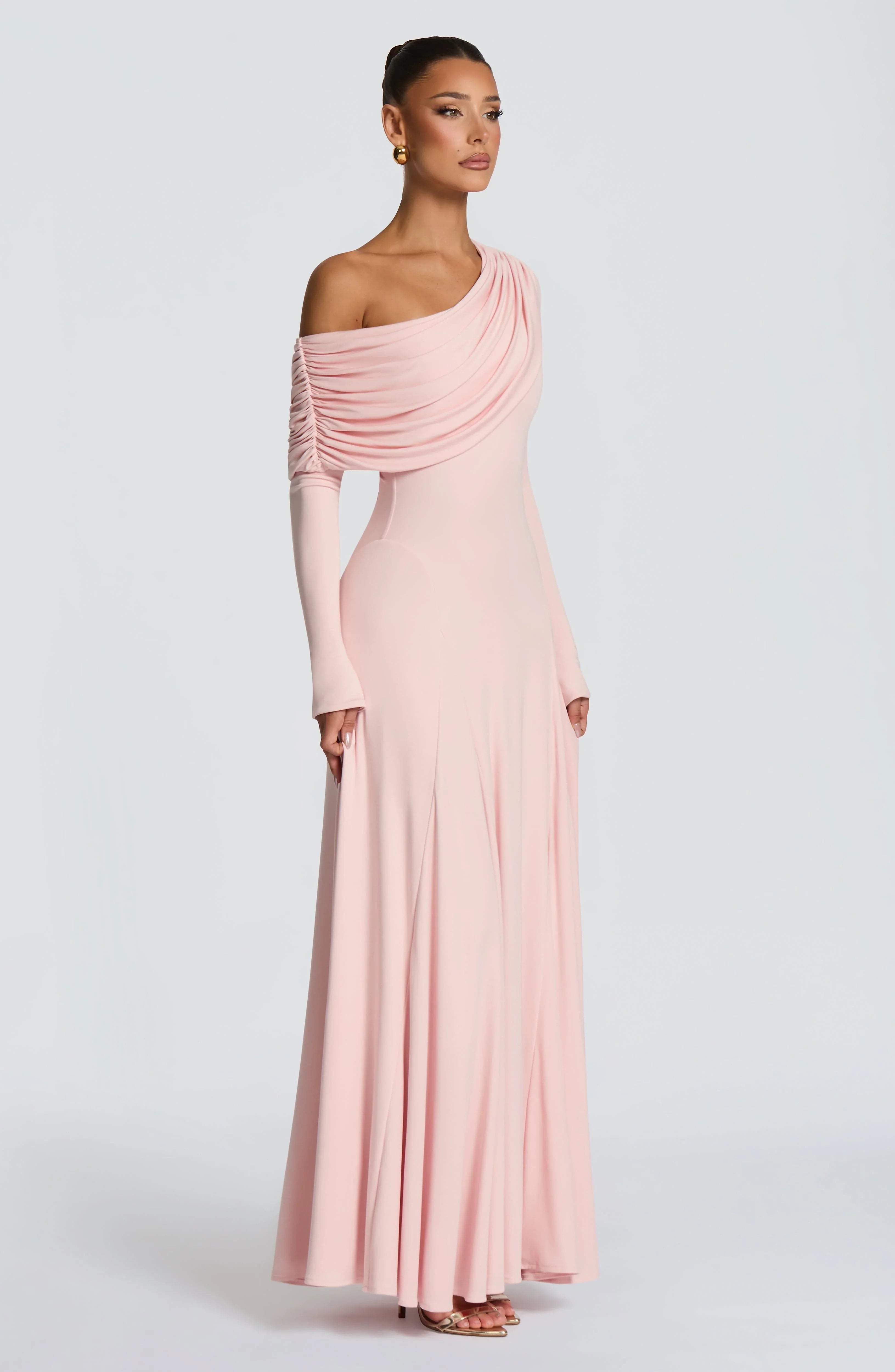 Rafaela Maxi Dress - Soft Blush