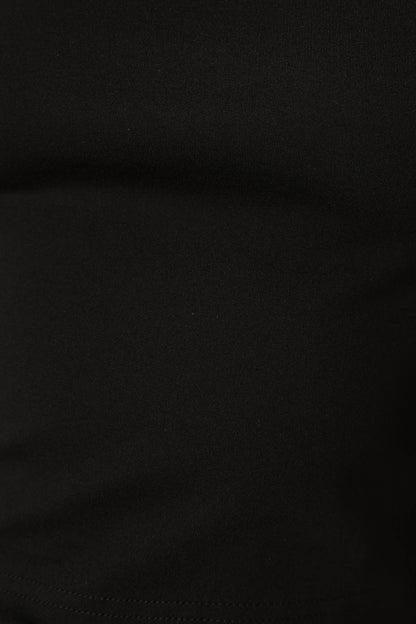 Wesson Sheer Sleeve Top - Black