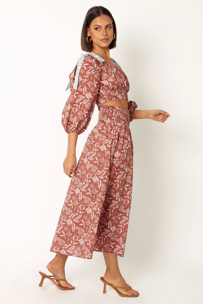 Maryette Top - Cinnamon