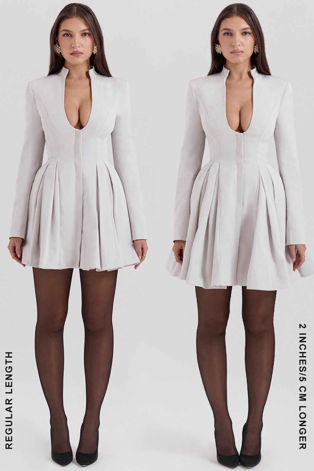 french dove contour mini dress - sale