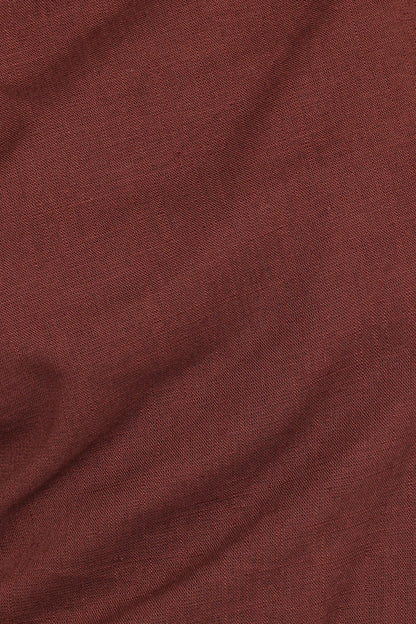 Shaw Off Shoulder Top - Chocolate Brown