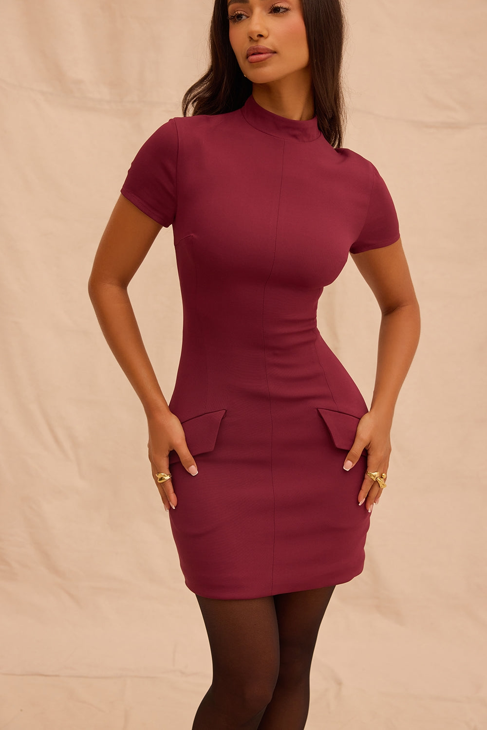 mulberry mini dress
