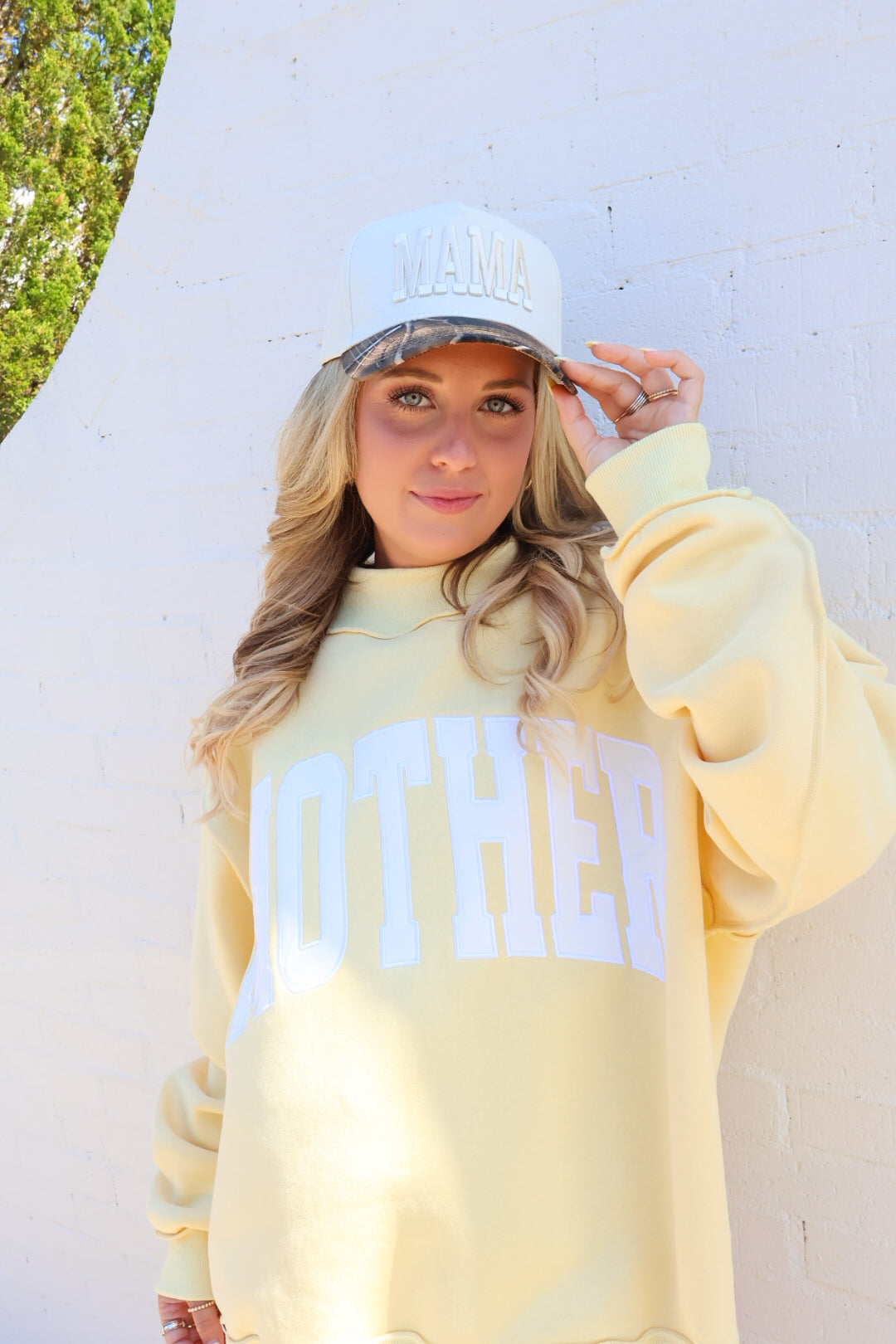 Mama Camo Brim Hat
