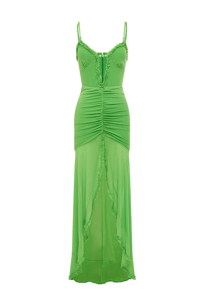 KIATA MAXI DRESS - APPLE