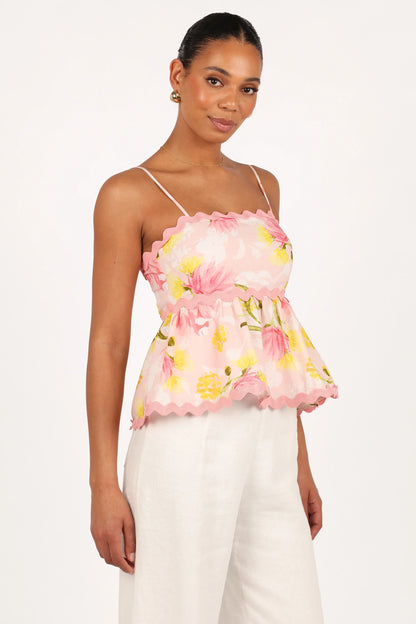 Lea Top - Acacia Blossom