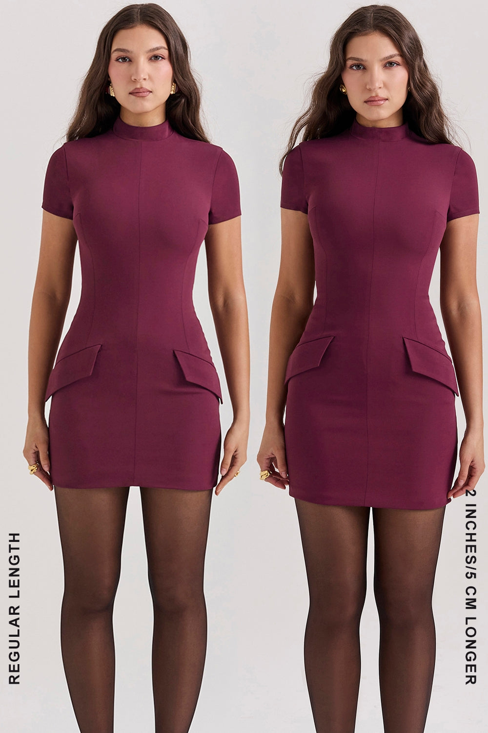 mulberry mini dress
