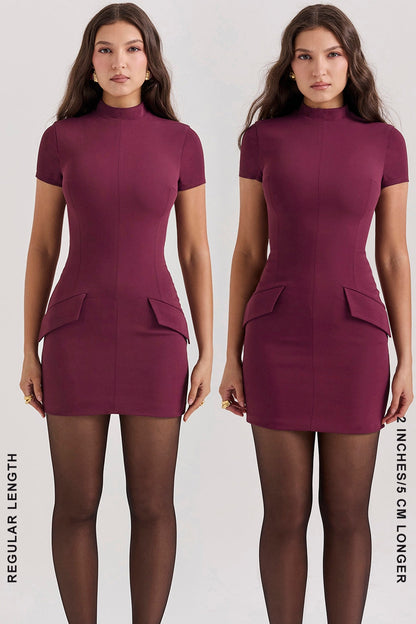 mulberry mini dress