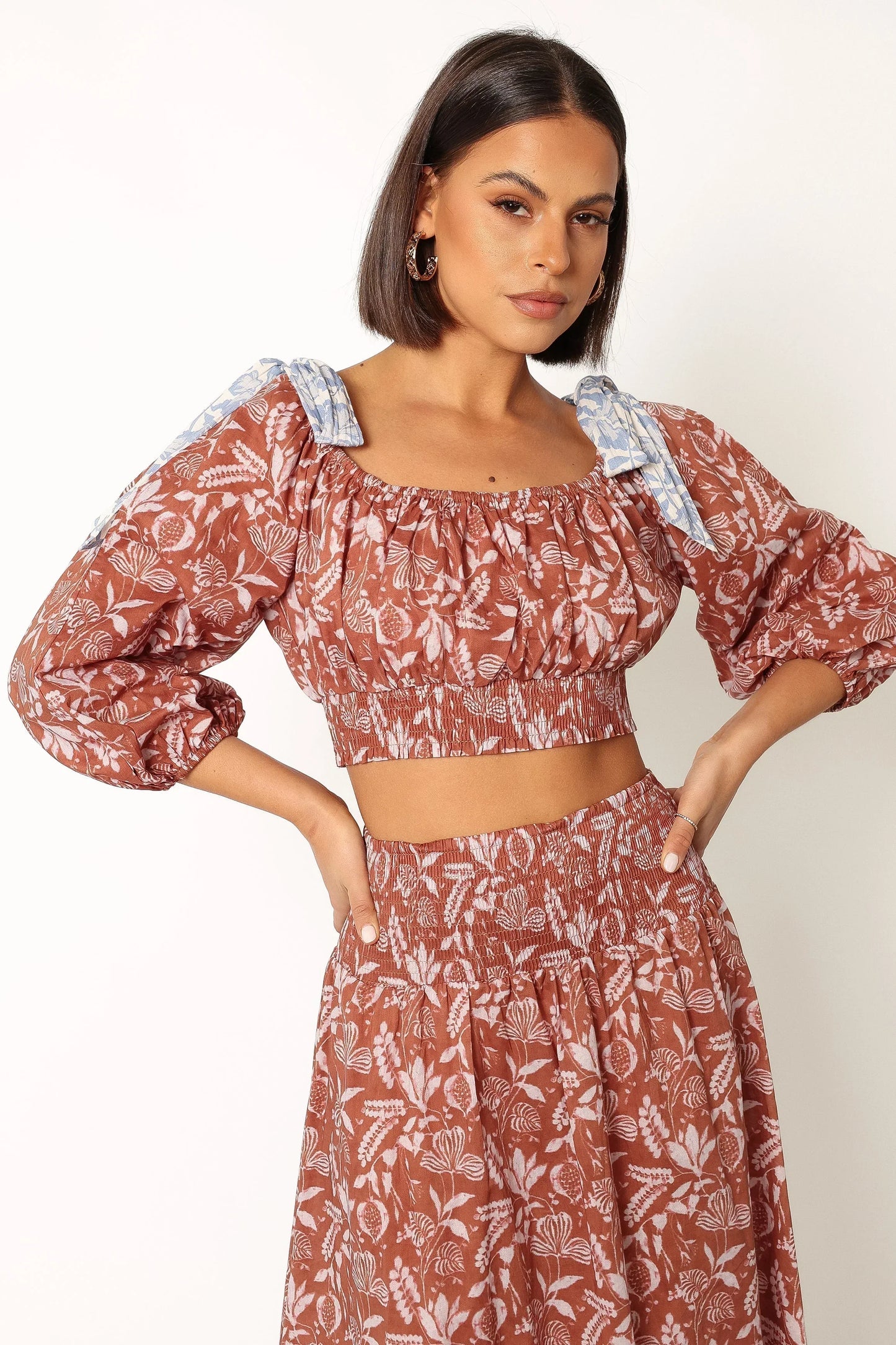 Maryette Top - Cinnamon