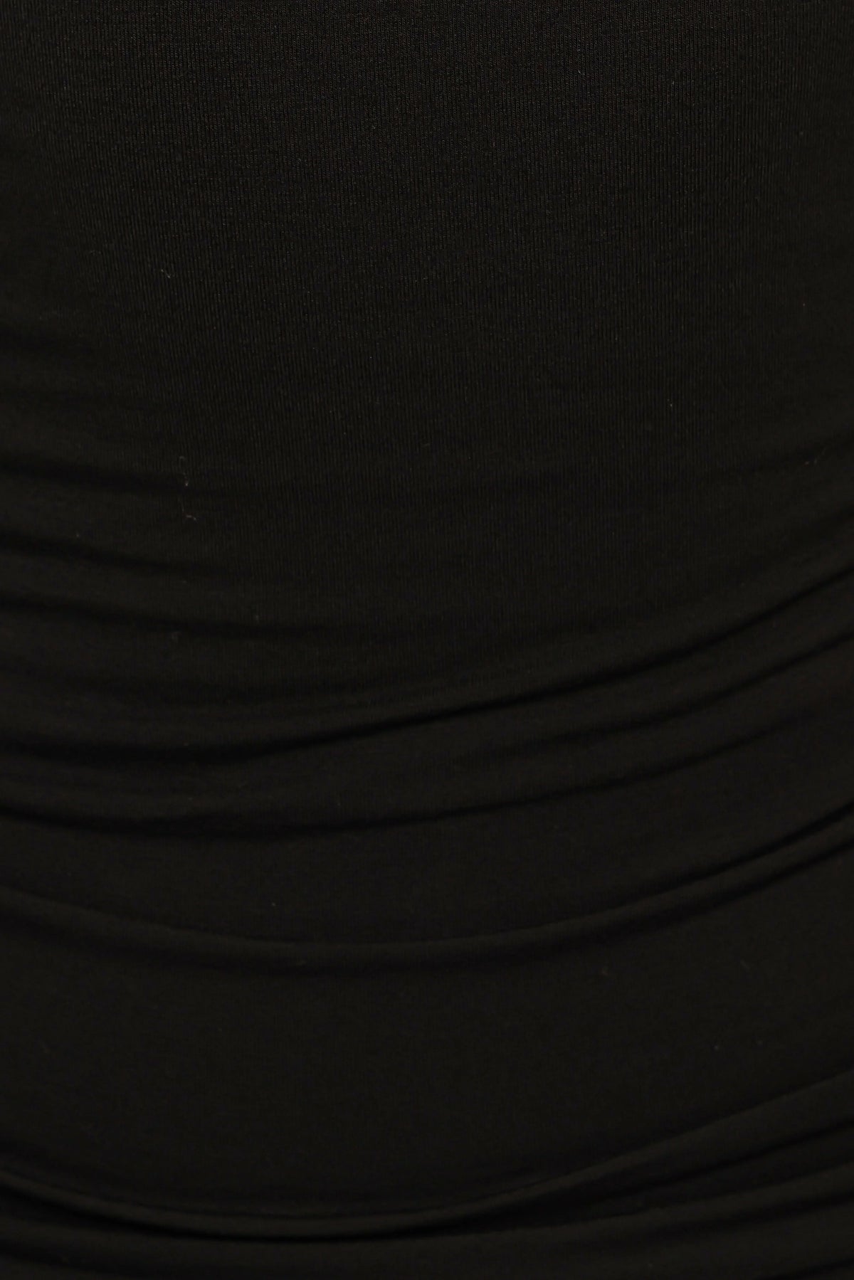 Lainey Twist Knit Top - Black