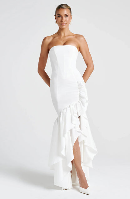 Angelina Maxi Dress - Ivory