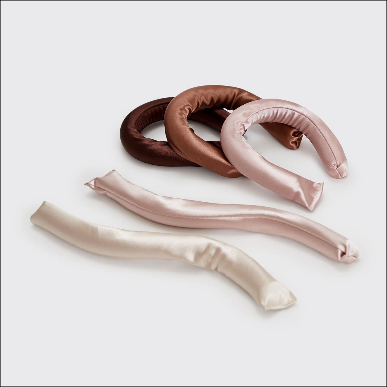 Kitsch Satin Heatless Curling Rollers 6 piece