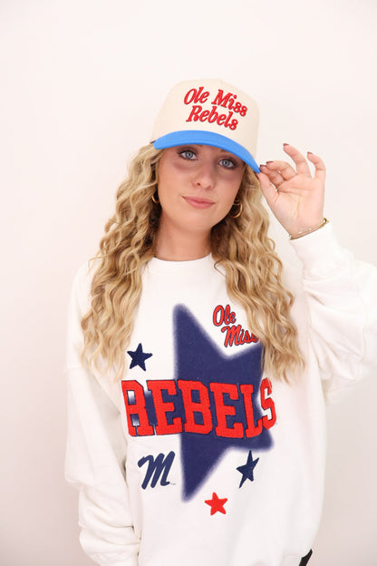 Ole Miss Rebels Star Sweatshirt