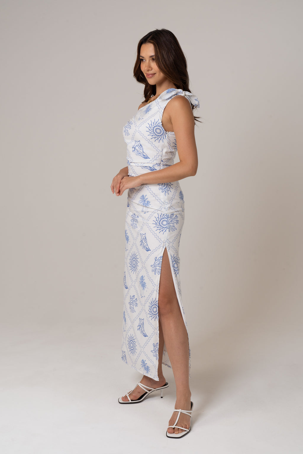 Ashley Drop Shoulder Midi Dress