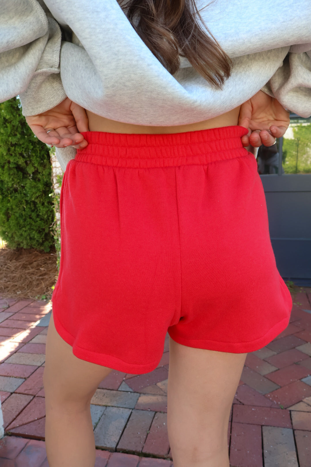 Casual Lounge Shorts - Red