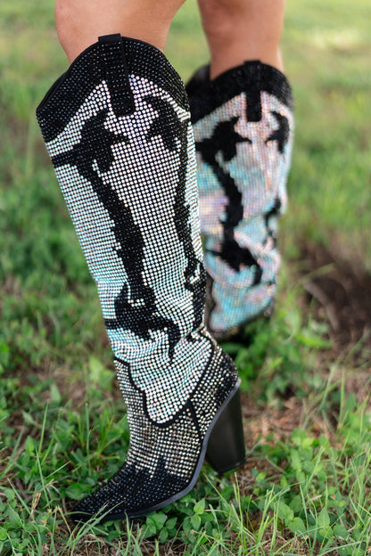 Ride Out Rhinestone Cowboy Boots