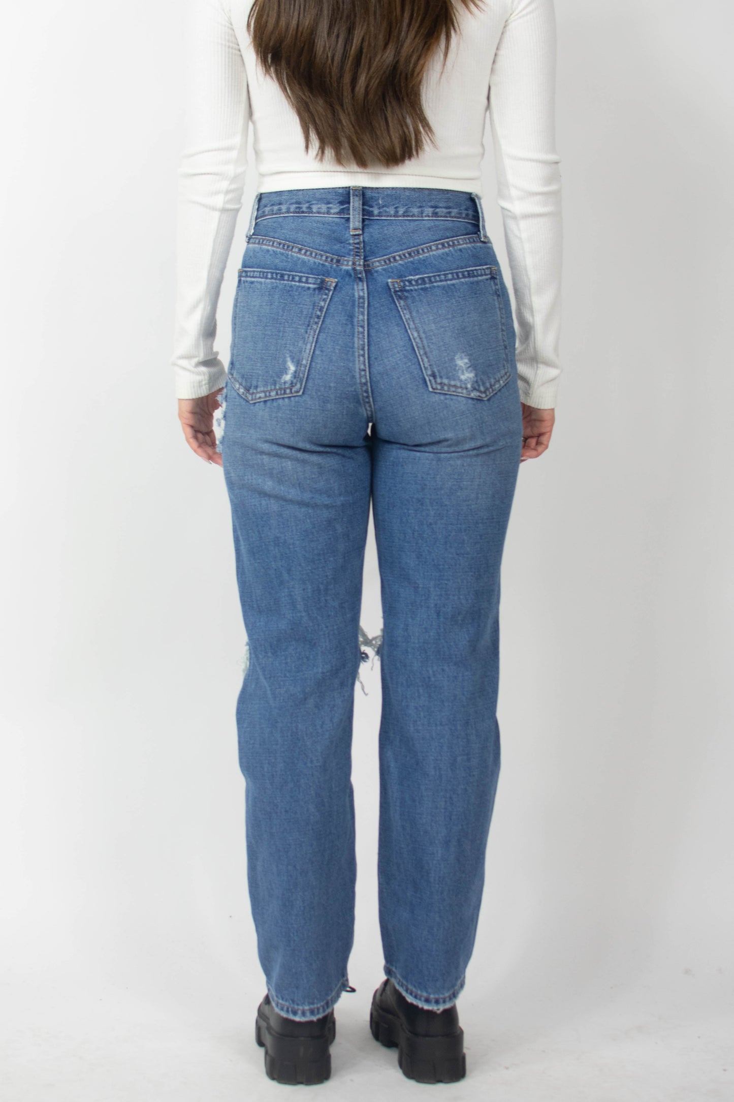 Highland Jeans in Dark Wash