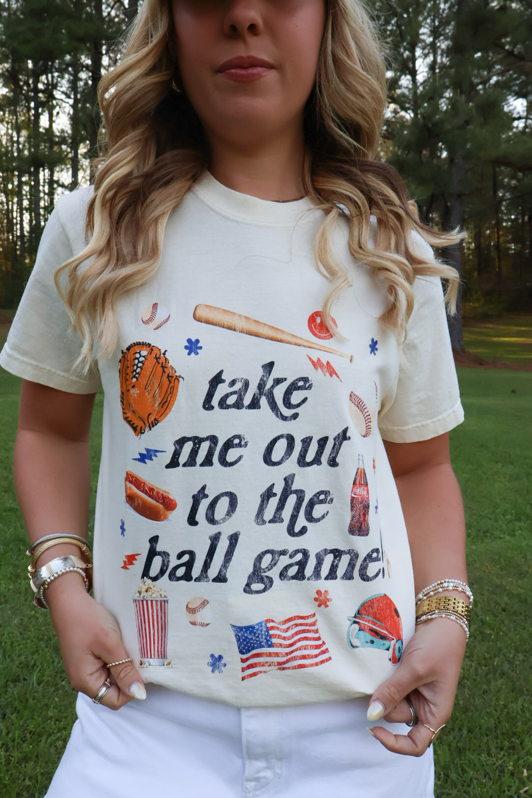 Take Me Out To The Ball Game Tee