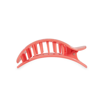 TELETIES Medium Flat Round Hair Clip - Dreamsicle