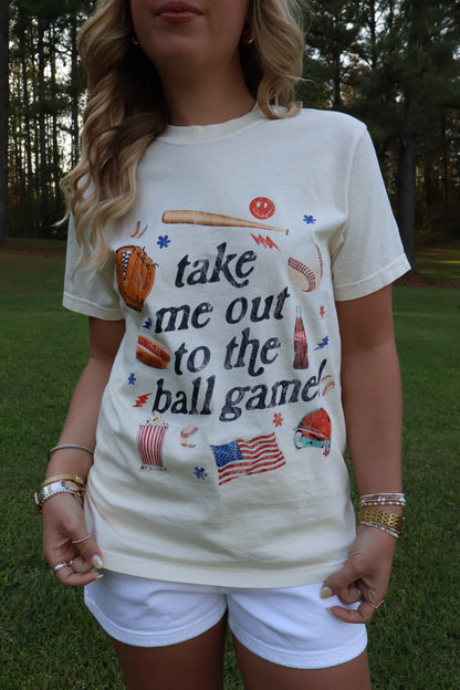Take Me Out To The Ball Game Tee