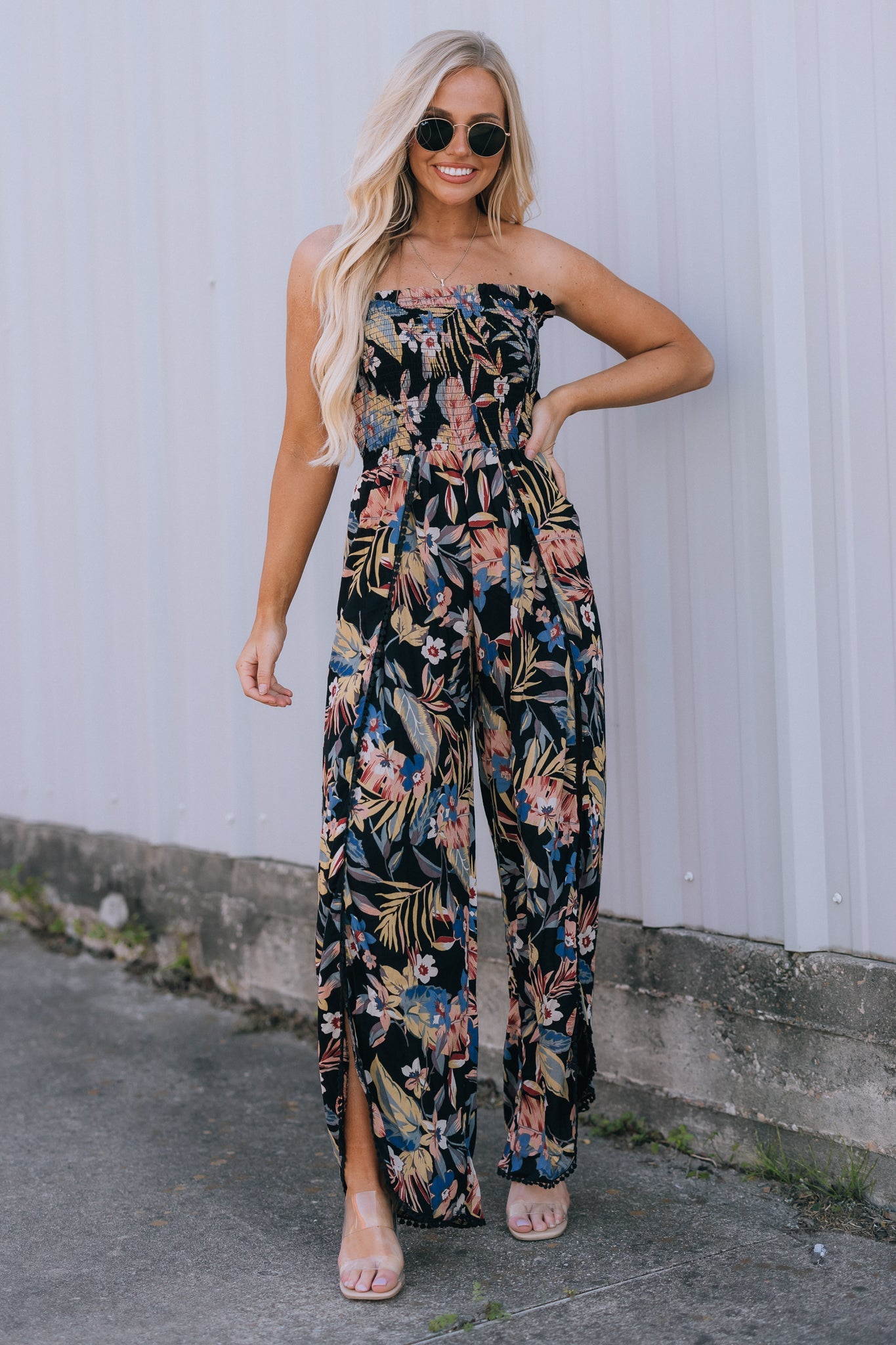 Paradise Floral Jumpsuit