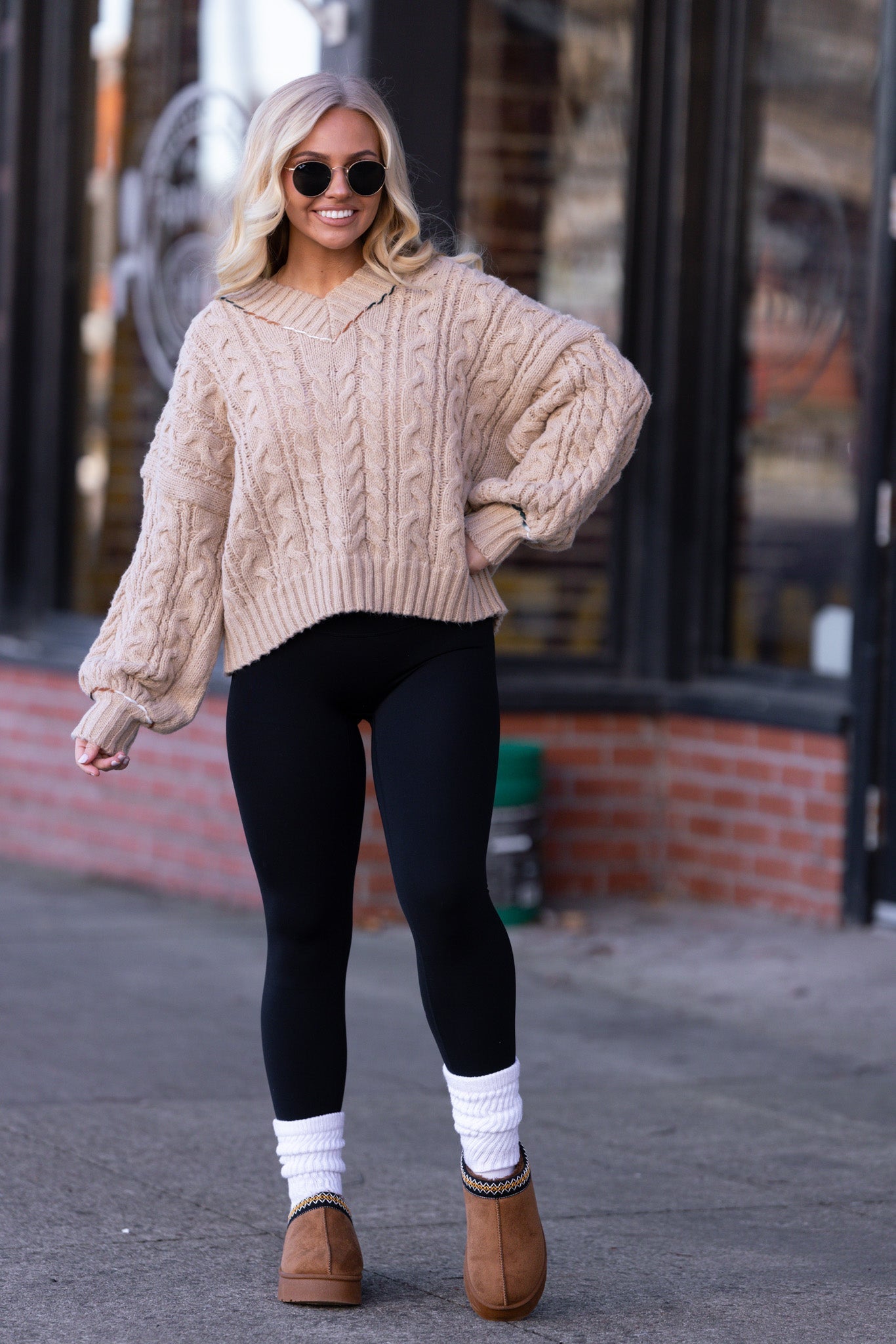 Maplewood Mornings Knit Sweater