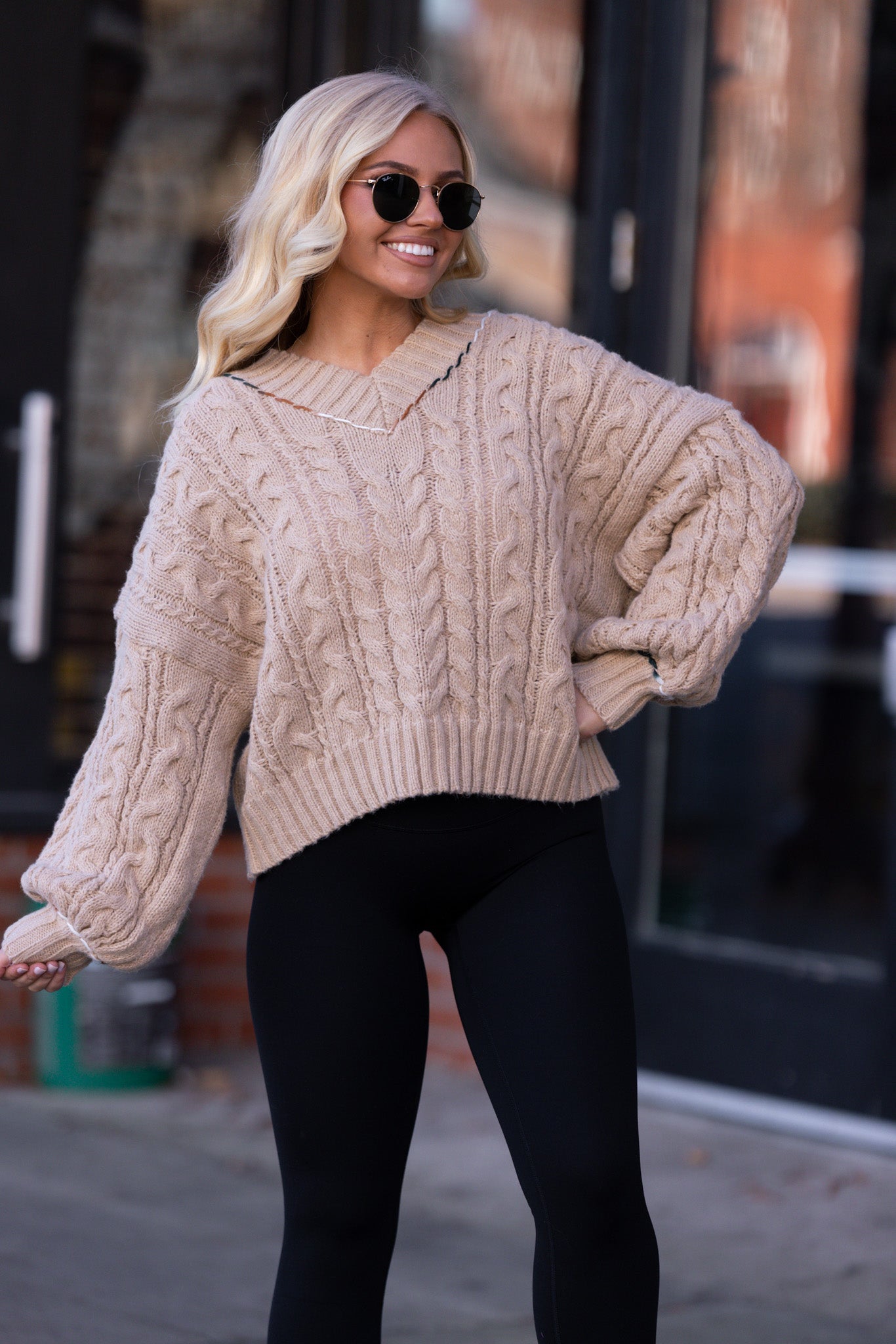 Maplewood Mornings Knit Sweater