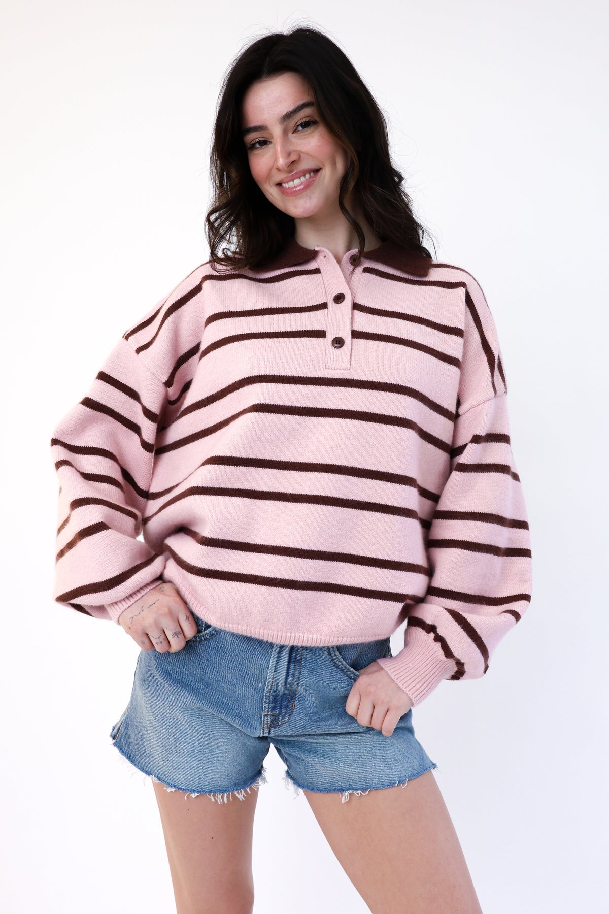 Levi Sweater in Pink