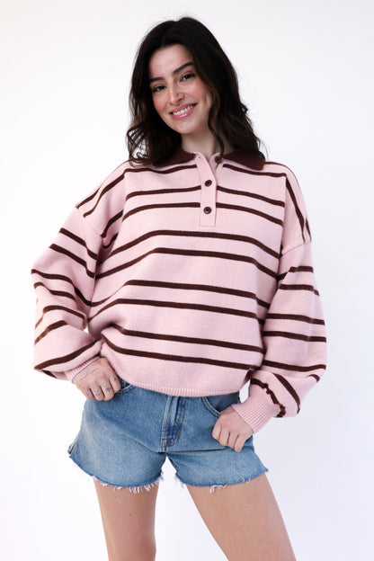 Levi Sweater in Pink