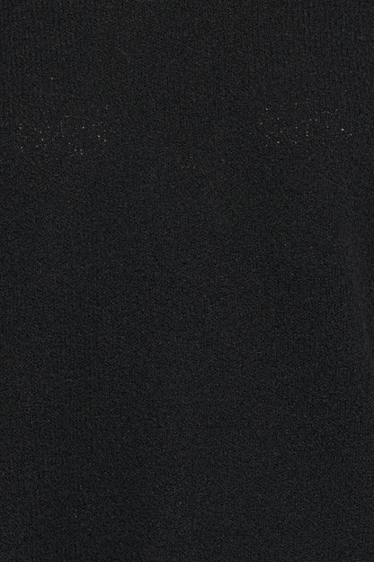 Ardena Boucle Knit Top - Black