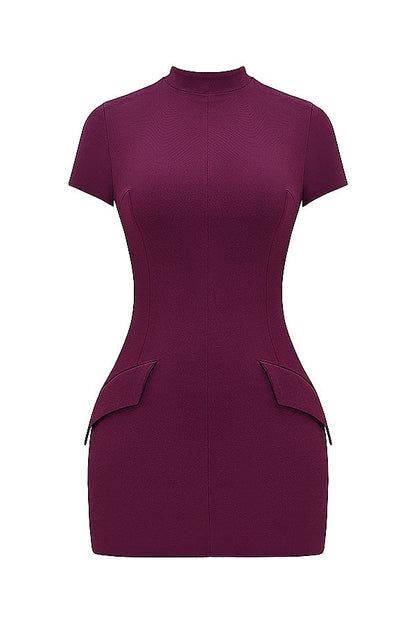 mulberry mini dress