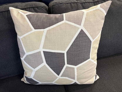 Abstract Geometric Block Accent Pillows