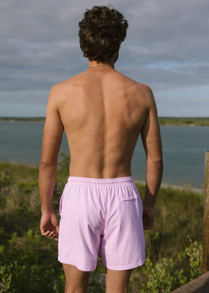 Annie Pink Swim Trunk