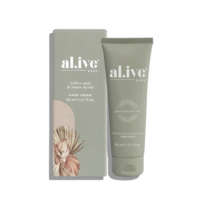 al.ive Body Hand Cream - Willow Gum & Lemon Myrtle