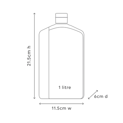 al.ive Hand & Body Wash 1L Refill - Willow Gum & Lemon Myrtle