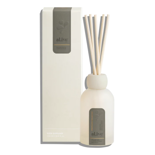 al.ive Reed Diffuser - Willow Gum & Lemon Myrtle